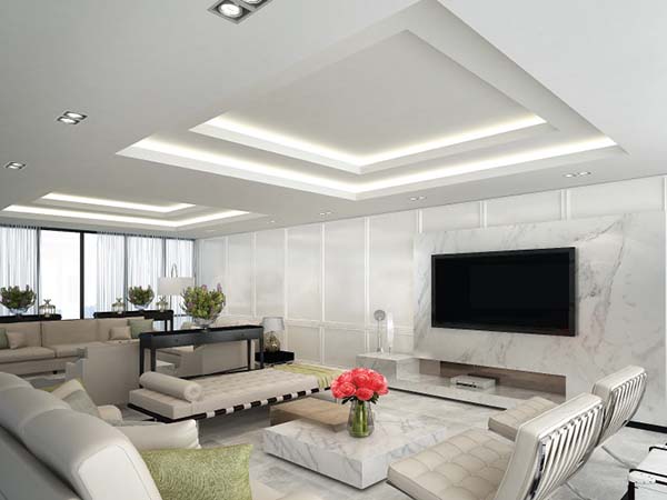pit ceiling ฝ้าเพดานแบบเล่นระดับ หรือ ฝ้าหลุม