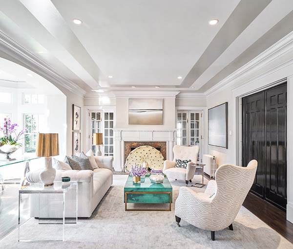 livingroom ceilling เพดานห้องนั่งเล่น