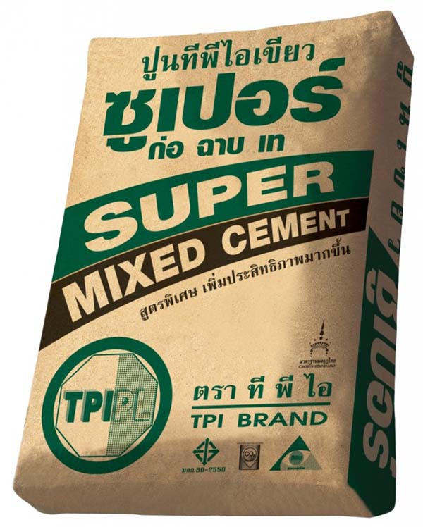 ปูนซีเมนต์สำหรับงานโครงสร้าง งานก่อ งานฉาบ